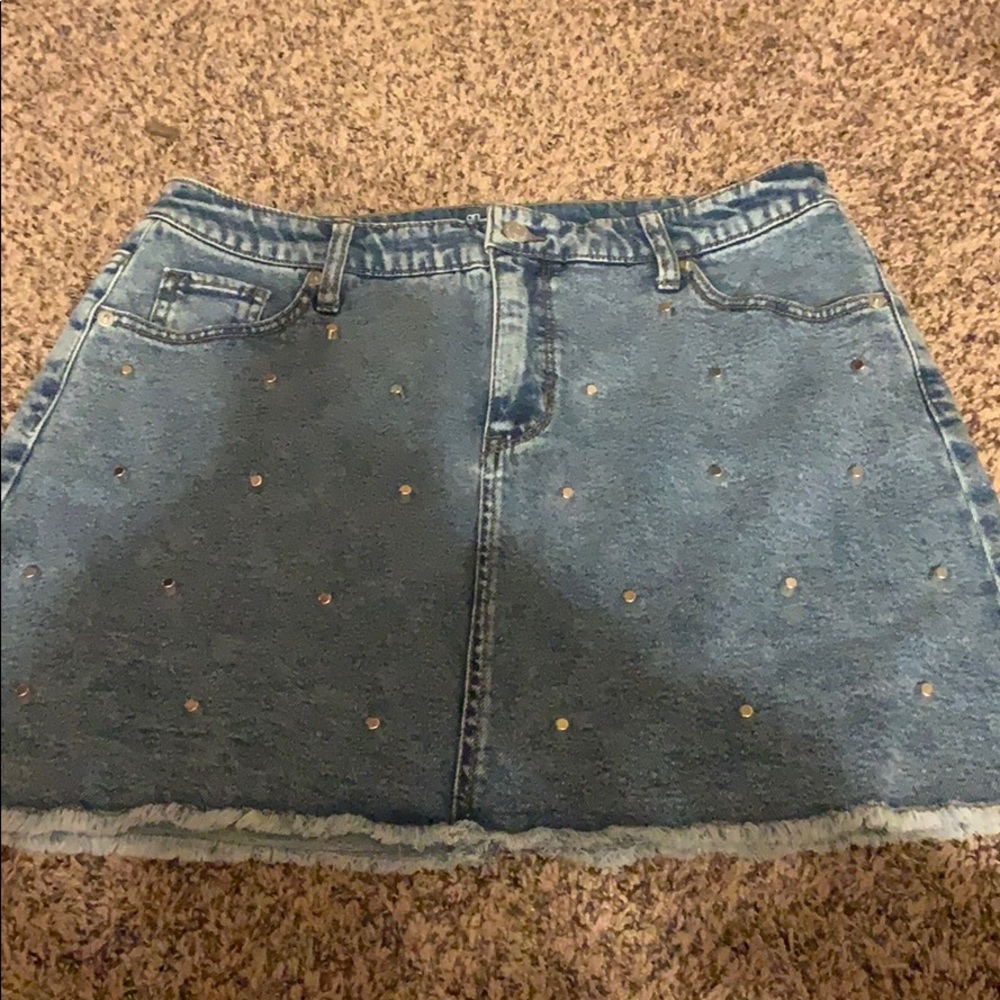Denim skirt